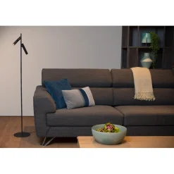 Lattiavalaisin Lucide Philon, Ø23cm, IP20, 4.5W, 2 kpl, musta