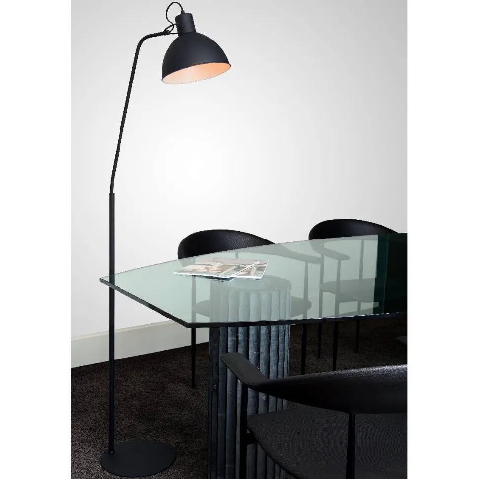 Lattiavalaisin Lucide Shadi Ø28x160cm 60W musta