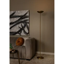Lattiavalaisin Lucide Zenith, Ø25.4cm, IP20, 20W, kulta