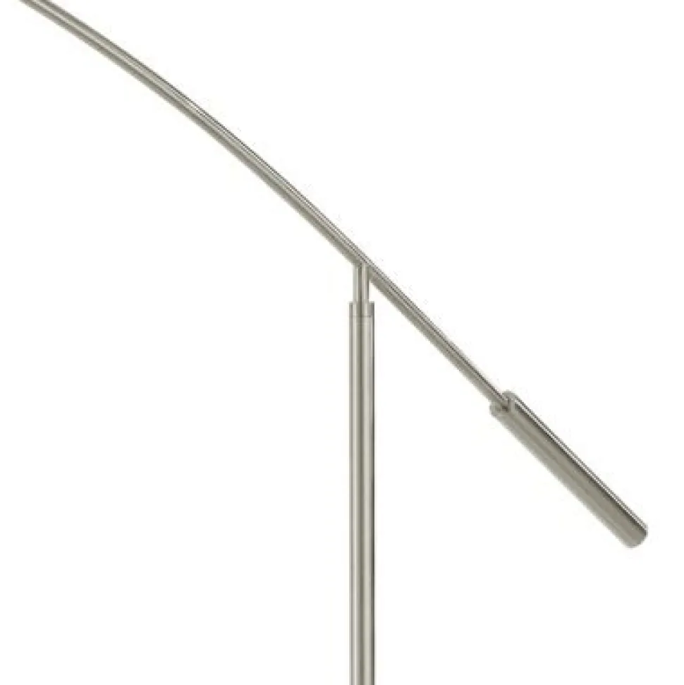 Lattiavalaisin Nadina 1790x380x1950 mm valkoinen/harjattu teräs