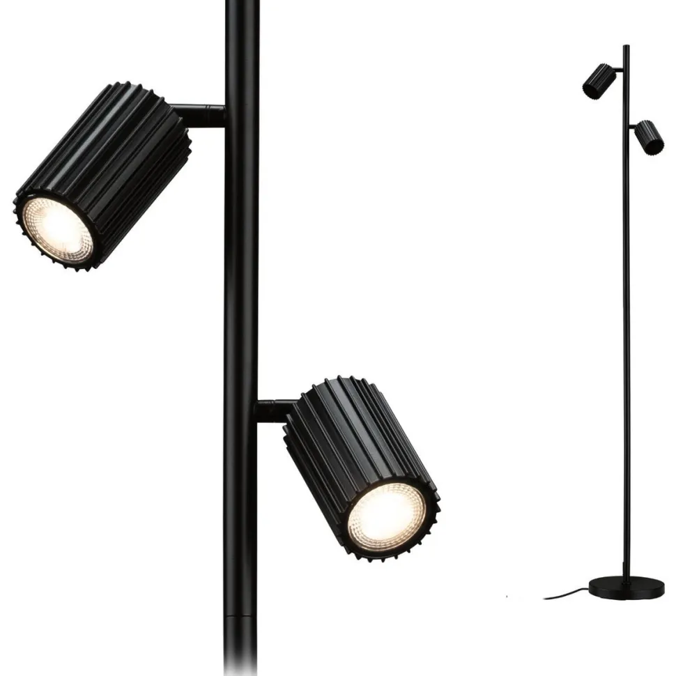 Lattiavalaisin Paulmann Lirena 157.5 cm max. 2x7W, mattamusta