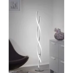 Lattiavalaisin Paul Neuhaus Polina LED 2x12W 230V 3000K 2050lm IP20 Ø 200mm teräs