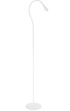Lattiavalaisin Polux Monaco LED 4,5 W IP20 1500 mm Ø 200 mm metalli/muovi valkoinen
