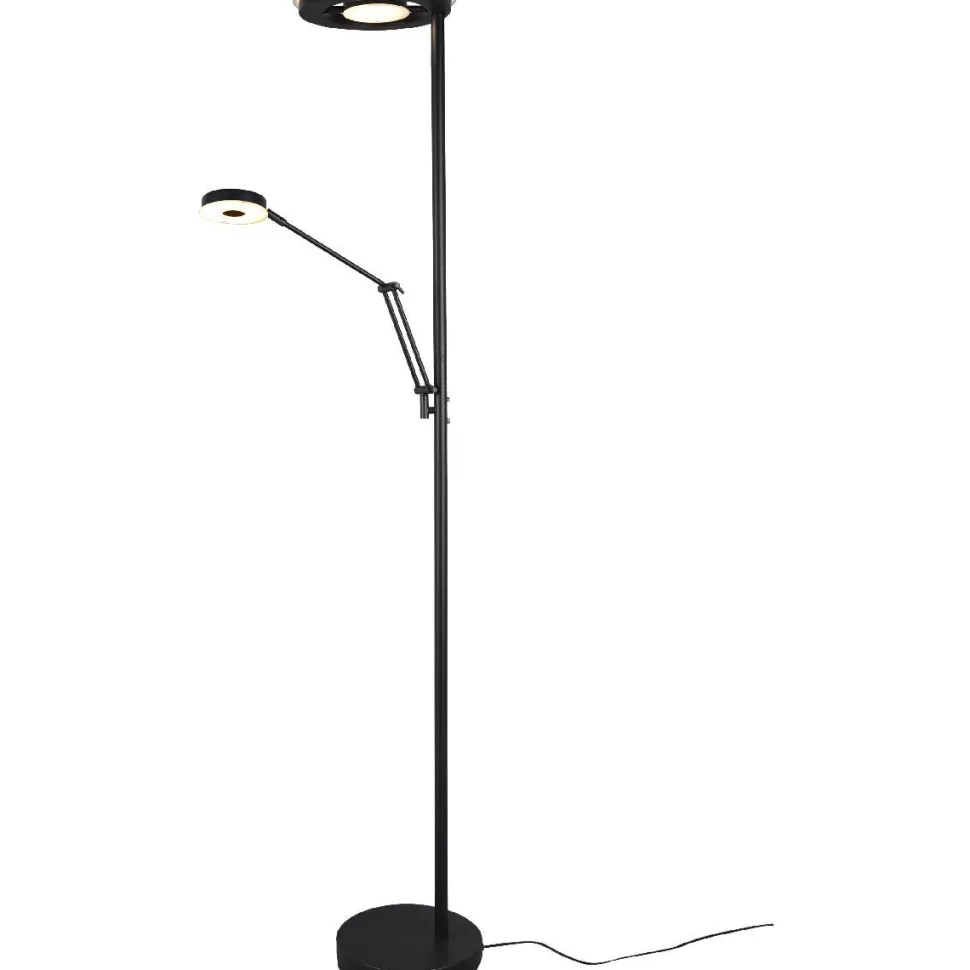 Lattiavalaisin Trio Barrie LED mattamusta