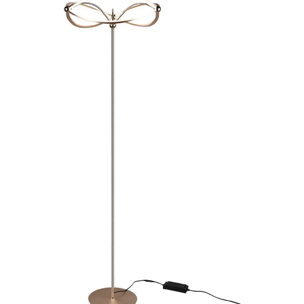 Lattiavalaisin Trio Charivari LED mattamessinki