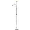 Lattiavalaisin Trio Erzwo 100/10W, IP20, Ø280x1800 mm, titaani uplighter