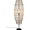 Lattiavalaisin Trio Hive, E27, luonnollinen väri/hamppu