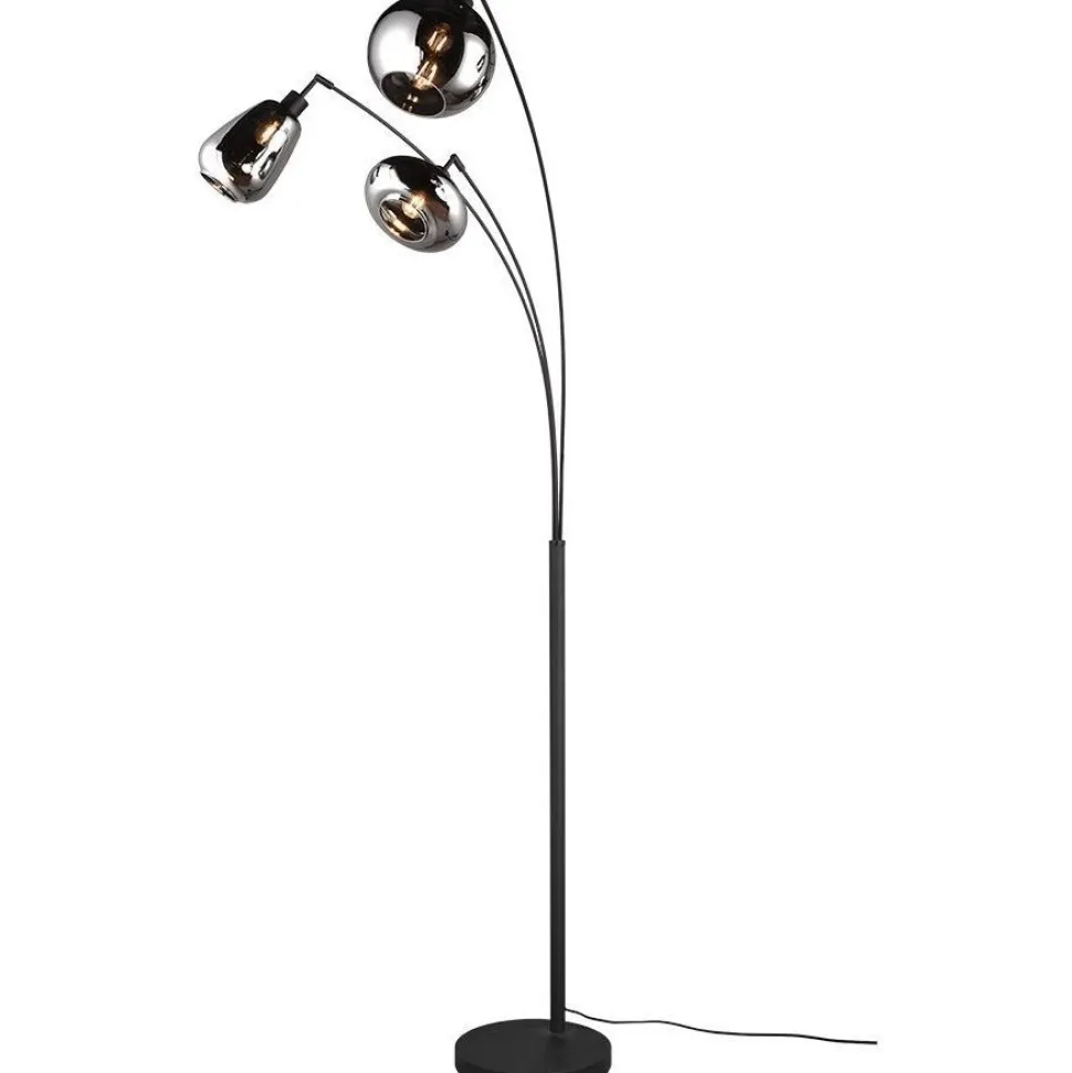 Lattiavalaisin Trio Lumina, 3-os, E14, mattamusta