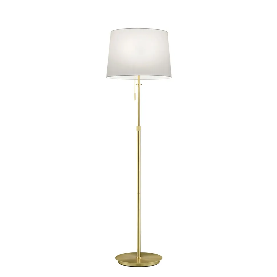 Lattiavalaisin Trio Lyon Ø463x1800 mm mattamessinki