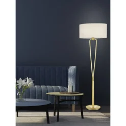Lattiavalaisin Trio Paris II Ø500x1600 mm mattamessinki