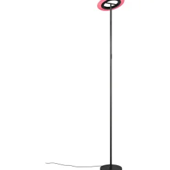 Lattiavalaisin Trio Samba LED säädettävä värilämpötila RGBW 175cm mattamusta