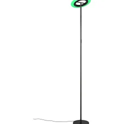 Lattiavalaisin Trio Samba LED säädettävä värilämpötila RGBW 175cm mattamusta