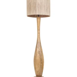 Lattiavalaisin Trio Toba E27 puu/beige