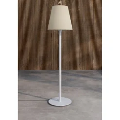 Lattiavalaisin ulkokäyttöön Venture Home Moris, ø50x187cm, vaaleansininen/valkoinen