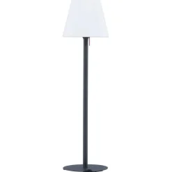 Lattiavalaisin ulkokäyttöön Venture Home Moris, ø50x187cm, vaaleansininen/valkoinen