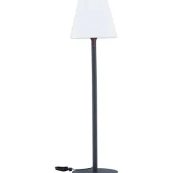 Lattiavalaisin ulkokäyttöön Venture Home Moris, ø50x187cm, vaaleansininen/valkoinen