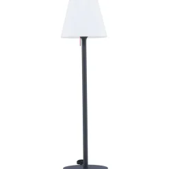 Lattiavalaisin ulkokäyttöön Venture Home Moris, ø50x187cm, vaaleansininen/valkoinen