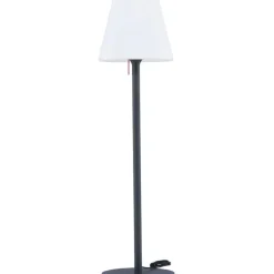 Lattiavalaisin ulkokäyttöön Venture Home Moris, ø50x187cm, vaaleansininen/valkoinen