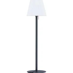 Lattiavalaisin ulkokäyttöön Venture Home Moris, ø50x187cm, vaaleansininen/valkoinen