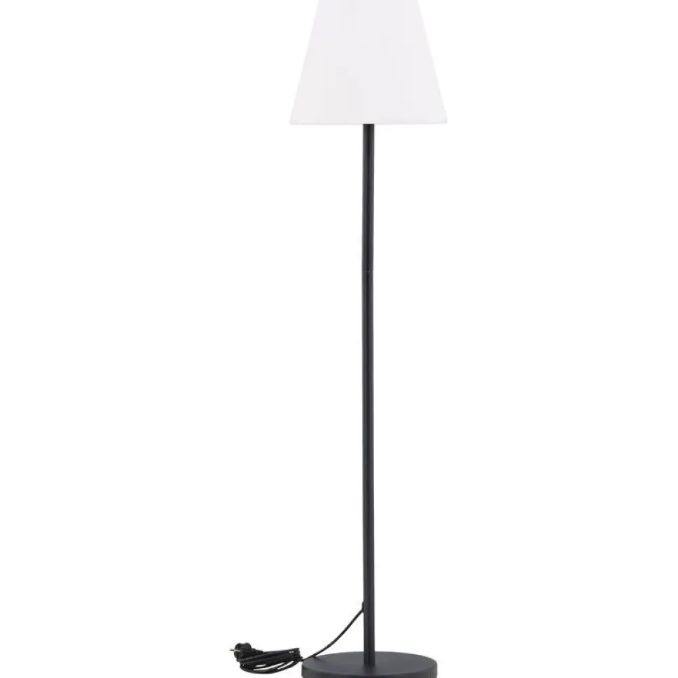 Lattiavalaisin Venture Home Moris, ø35x150cm, musta/valkoinen