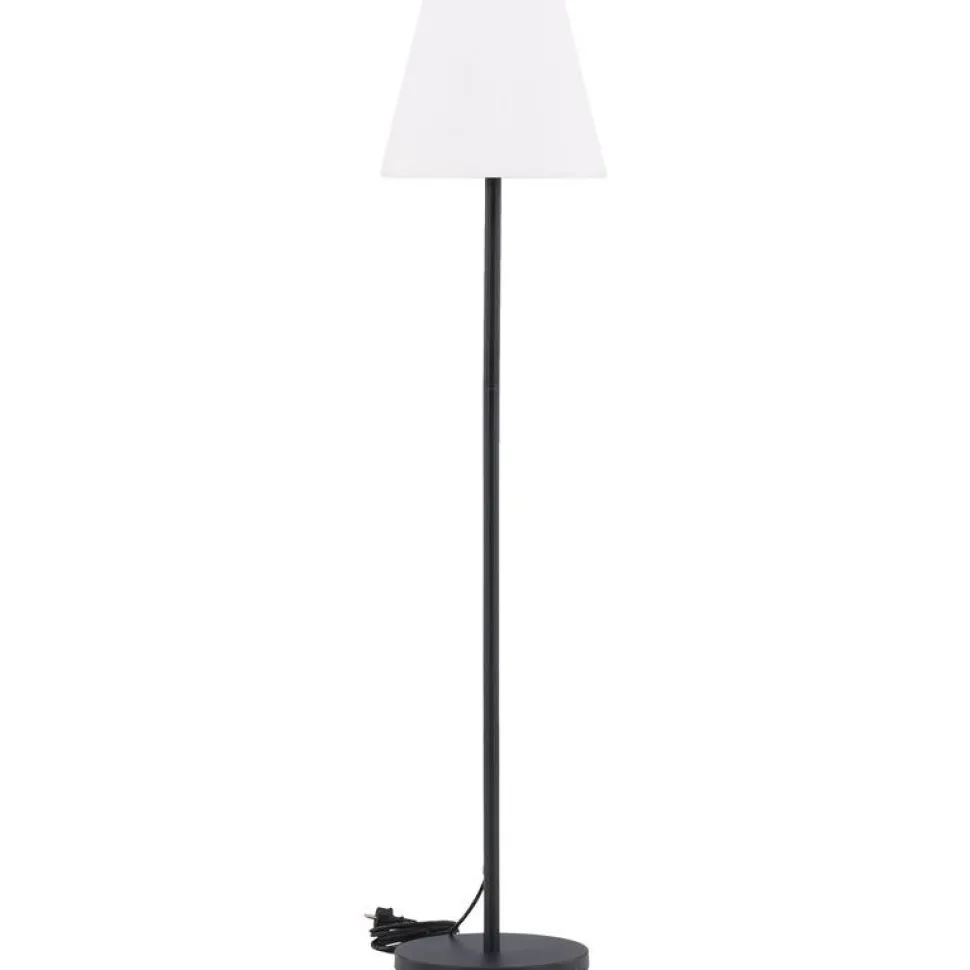 Lattiavalaisin Venture Home Moris, ø35x150cm, musta/valkoinen