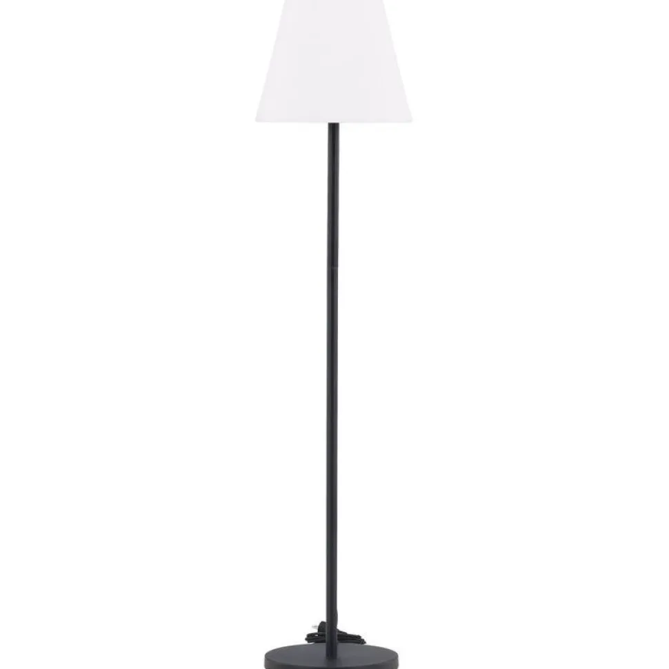 Lattiavalaisin Venture Home Moris, ø35x150cm, musta/valkoinen
