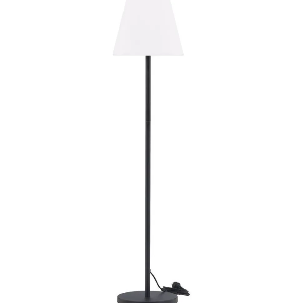 Lattiavalaisin Venture Home Moris, ø35x150cm, musta/valkoinen
