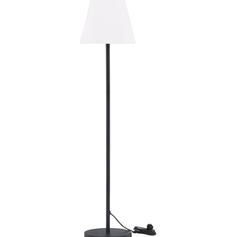 Lattiavalaisin Venture Home Moris, ø35x150cm, musta/valkoinen