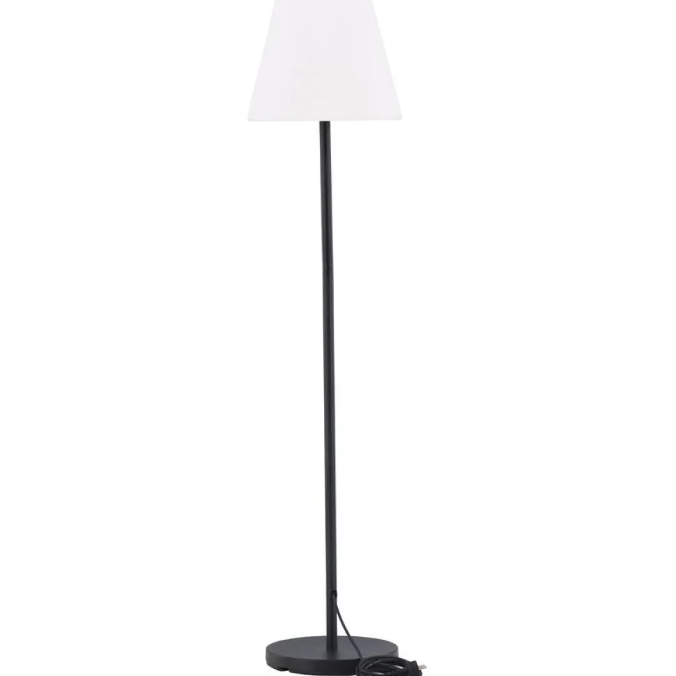 Lattiavalaisin Venture Home Moris, ø35x150cm, musta/valkoinen