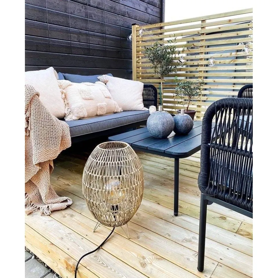 Lattiavarjostin Star Trading Linde Ø300mm beige
