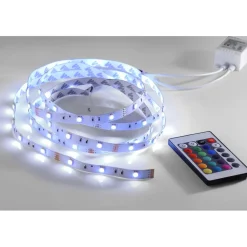 LED nauha LeuchtenDirekt Teania 16,8W 230V RGB 360lm IP20 valkoinen