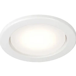 LED-alasvalo Airam Planex, 5W/828, GX53, Ø104x39mm, IP23, valkoinen