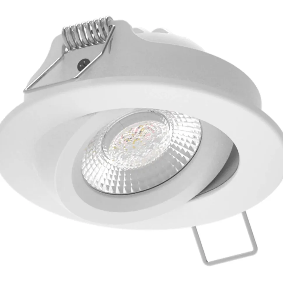 LED-alasvalo FocusLight Sulo, suunnattava, 3 CCT, IP65/IP20, valkoinen