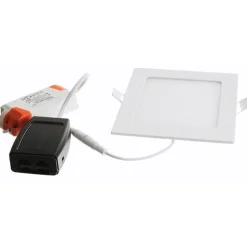 LED-alasvalo FTLIGHT Slim Style High Power Square 9W 4000K IP22 himmennettävä