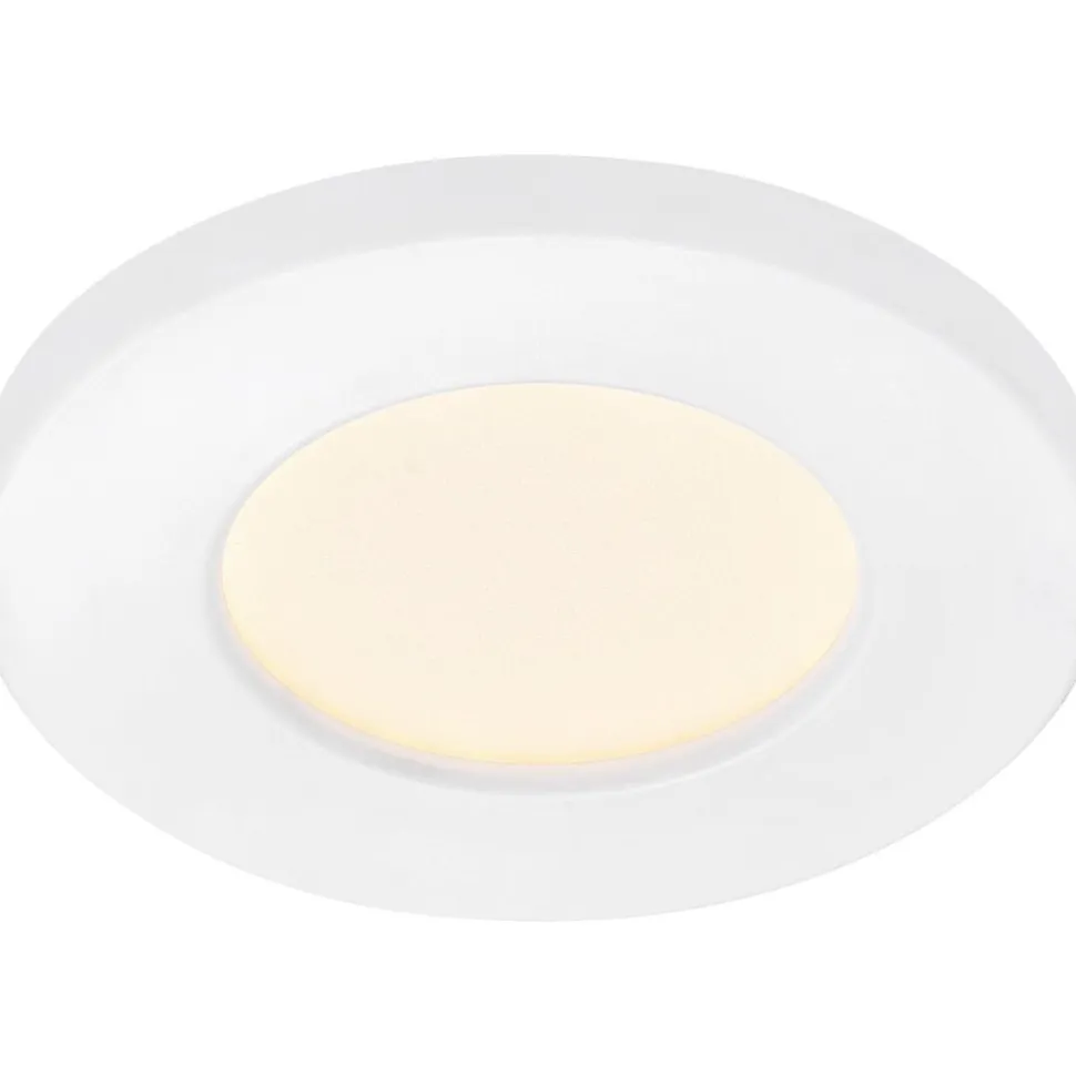 LED-alasvalo Markslöjd Combine Ø10cm 4W valkoinen