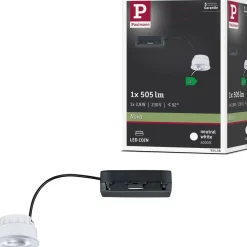LED-alasvalo Paulmann Nova Coin Ø50mm 2.8W 505lm 4000K upotettava kirkas
