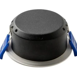 LED-alasvalo Airam Compact Ø80x38 mm IP65 5W/840 himmennettävä valkoinen