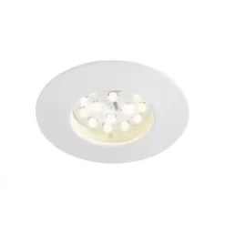 LED-alasvalo Briloner 5 W IP44 ulkokäyttöön valkoinen