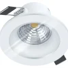 LED-alasvalo Eglo Salabate Ø88 mm 2700K valkoinen