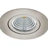 LED-alasvalo Eglo Saliceto 98307 Ø88 mm 4000K harjattu teräs