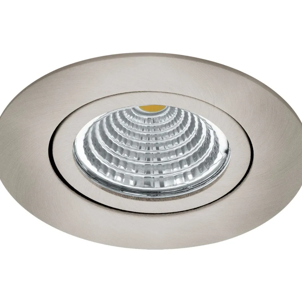 LED-alasvalo Eglo Saliceto 98307 Ø88 mm 4000K harjattu teräs