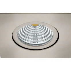LED-alasvalo Eglo Saliceto 98308 88x88 mm 4000K harjattu teräs
