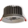LED-alasvalo Ensto OPUS OPU30LWH IP65 3000 lm 840 valkoinen karkaistulla lasikuvulla ulkokäyttöön