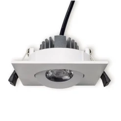 LED-alasvalo Ensto Velox ALS90NS/3K 4W/830 90x90x41 mm IP20 valkoinen