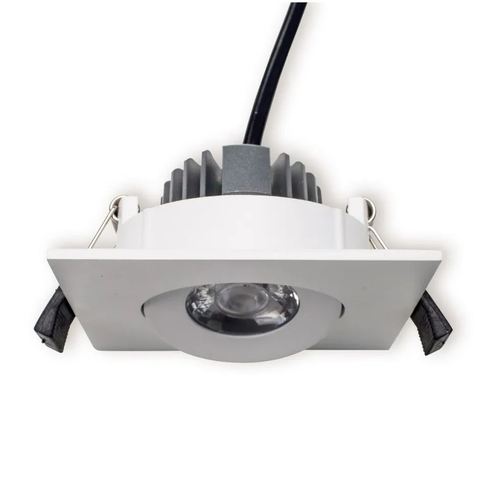 LED-alasvalo Ensto Velox ALS90NS/3K 4W/830 90x90x41 mm IP20 valkoinen