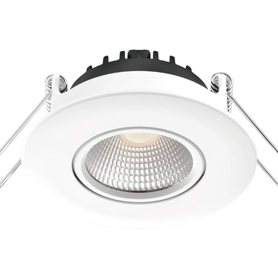 LED-alasvalo FocusLight Lumo, suunnattava, 3 CCT, IP65/IP20, musta