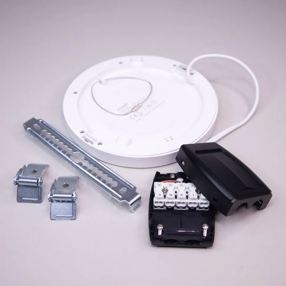 LED-alasvalo FTLIGHT Koala 18W IP43 1500lm 3000/4000K himmennettävä valkoinen