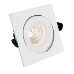 LED-alasvalo FTLIGHT QSPOT 5W IP44 4000K himmennettävä valkoinen