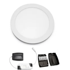LED-alasvalo FTLIGHT Slim Style Basic 20W IP44 1400lm 4000K