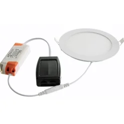 LED-alasvalo FTLIGHT Slim Style High Power 12W 4000K IP20/IP44 himmennettävä